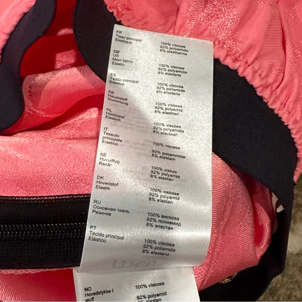 MAJE Pink Bubblegum Pala Satin-Jacquard Wide-Leg Pants. Size 36 - Picture 15 of 16